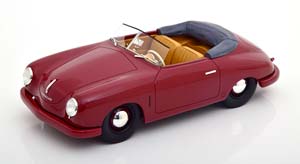 PORSCHE 356 GMÜND CONVERTIBLE OPEN DARKRED
