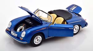 PORSCHE 356 SPEEDSTER BLUE METALLIC — фото 3