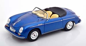 PORSCHE 356 SPEEDSTER BLUE METALLIC — фото 1