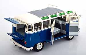 VW VOLKSWAGEN T1B SAMBA BLUE/WHITE — фото 4