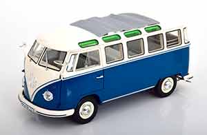 VW VOLKSWAGEN T1B SAMBA BLUE/WHITE