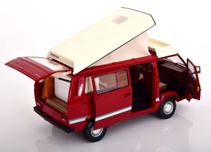 VW VOLKSWAGEN T3 WESTFALIA JOKER DARK RED/WHITE — фото 4