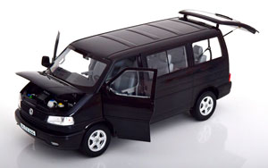 VW T4B BUS CARAVELLE BLACK METALLIC — фото 3