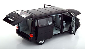 VW T4B BUS CARAVELLE BLACK METALLIC — фото 4