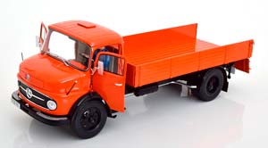 MERCEDES L911 PRITSCHE MIT PLANE MERCEDES-BENZ ORANGE GREY — фото 3