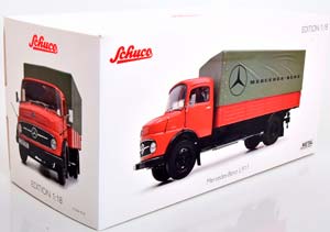 MERCEDES L911 PRITSCHE MIT PLANE MERCEDES-BENZ ORANGE GREY — фото 6