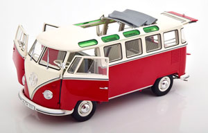 VW T1B SAMBA RED WHITE — фото 3