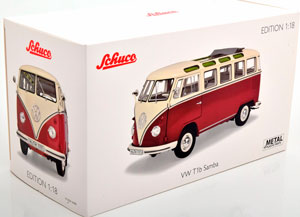 VW T1B SAMBA RED WHITE — фото 8