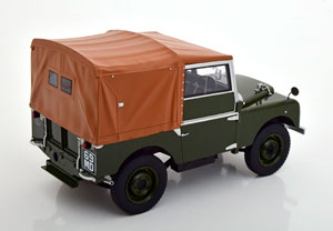 LAND ROVER 80 WITH SOFTTOP DARKGREEN BROWN — фото 2
