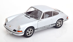 PORSCHE 911 S COUPE SILVER/BLACK