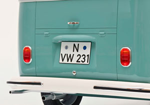 VW T1 BUS SAMBA TURQUOISE WHITE — фото 4