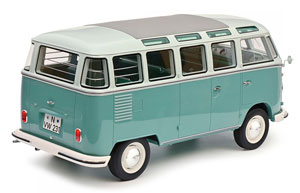 VW T1 BUS SAMBA TURQUOISE WHITE — фото 2