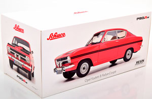 OPEL KADETT B RALLY COUPE RED BLACK — фото 4
