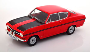 OPEL KADETT B RALLY COUPE RED BLACK