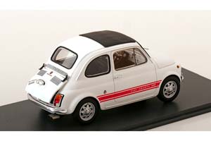 FIAT 500 ABARTH 595 SS 1965 WHITE RED — фото 2