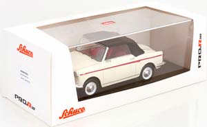 AUTOBIANCHI BIANCHINA CONVERTIBLE EDEN ROC 1962 CREME-WHITE RED — фото 3