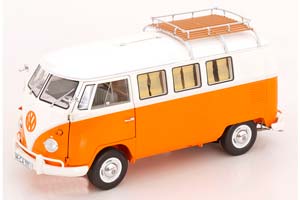 VW VOLKSWAGEN T1 CAMPING BUS ORANGE WHITE