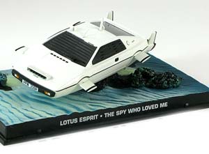 LOTUS ESPRIT SUBMARINE JAMES BOND THE SPY WHO LOVED ME WHITE