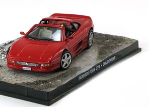 FERRARI F355 GTS JAMES BOND GOLDENEYE RED