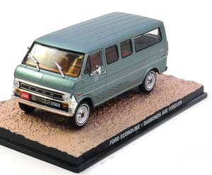 FORD ECONOLINE JAMES BOND DIAMONDS ARE FOREVER LIGHTBLUE-METALLIC — фото 1