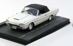 FORD THUNDERBIRD JAMES BOND THUNDERBALL WHITE BLACK