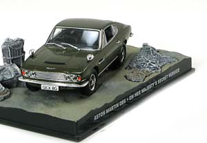 ASTON MARTIN DBS JAMES BOND ON HER MAJESTY S SECRET SERVICE DARKGREEN-METALLIC