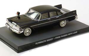 PLYMOUTH SAVOY JAMES BOND FROM RUSSIA WITH LOVE BLACK