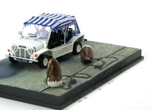 MINI MOKE JAMES BOND LIVE AND LET DIE WHITE