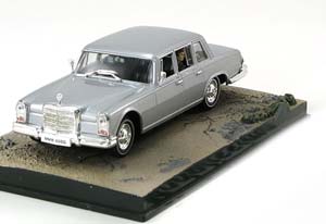 MERCEDES 600 W100 JAMES BOND ON HER MAJESTY S SECRET SERVICE SILVER