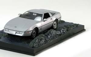 CHEVROLET CORVETTE JAMES BOND A VIEW TO A KILL SILVER