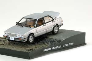 MASERATI BITURBO 425 JAMES BOND LICENCE TO KILL SILVER