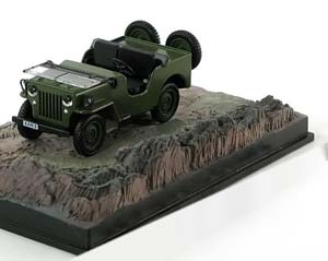 WILLYS JEEP M606 JAMES BOND OCTOPUSSY OLIVE GREEN
