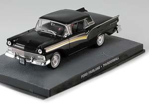 FORD FAIRLANE JAMES BOND THUNDERBALL BLACK