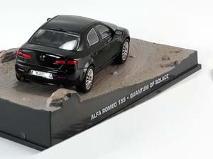 ALFA ROMEO 159 JAMES BOND QUANTUM OF SOLACE BLACK — фото 2