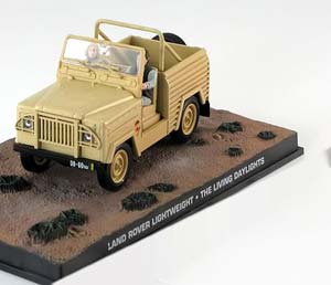 LAND ROVER LIGHTWEIGHT JAMES BOND THE LIVING DAYLIGHTS CREME