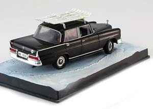 MERCEDES 220S W111 JAMES BOND ON HER MAJESTY S SECRET SERVICE BLACK — фото 2