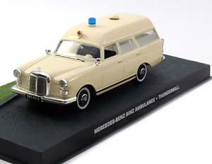 MERCEDES BINZ AMBULANCE JAMES BOND THUNDERBALL CREME
