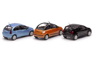 НАБОР ИЗ 3Х МОДЕЛЕЙ CITROEN C2/C3 / 3 СИТРОЕН C2/C3 ОРАНЖЕВЫЙ — фото 2