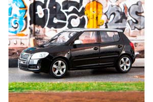 SKODA FABIA II 2006 BLACK / ШКОДА ФАБИЯ II 2006 ЧЕРНЫЙ — фото 6
