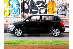 SKODA FABIA II 2006 BLACK / ШКОДА ФАБИЯ II 2006 ЧЕРНЫЙ — фото 7