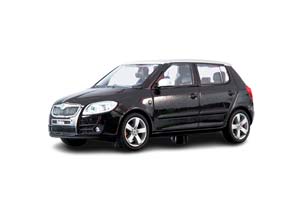 SKODA FABIA II 2006 BLACK / ШКОДА ФАБИЯ II 2006 ЧЕРНЫЙ