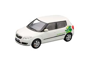SKODA FABIA II WHITE / SKODA FABIA II БЕЛАЯ — фото 1