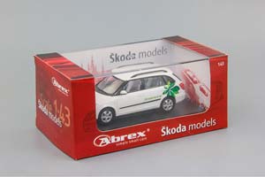 SKODA FABIA II COMBI (2007) WHITE GREEN LINE — фото 4