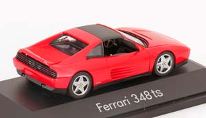 FERRARI 348 TS SENNA WE MISS YOU, RED — фото 2