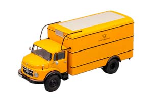 MERCEDES-BENZ L911  "DEUTSCHE BUNDESPOST", YELLOW — фото 1