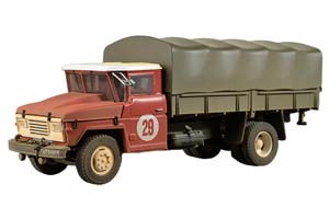 ZIL-130G EXPERIENCED WITH FOLLOWING OPERATIONS (USSR RUSSIAN) RED/GREY | ЗИЛ-130Г ОПЫТНЫЙ (СО СЛЕДАМИ ЭКСПЛУАТАЦИИ)*ЗИЛ ЗАВОД ИМЕНИ ЛИХАЧЕВА