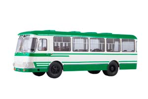 KAVZ-3100 SYBERIA (USSR RUSSIA) WHITE/GREEN | АВТОБУС КАВЗ-3100 