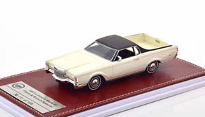 LINCOLN MARK III FARM AND RANCH 1972 WHITE BLACK