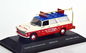 PEUGEOT 404 CIRCUS RANCY BLUE CREME RED — фото 1