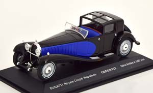 BUGATTI ROYALE COUPE NAPOLEON BLACK BLUE